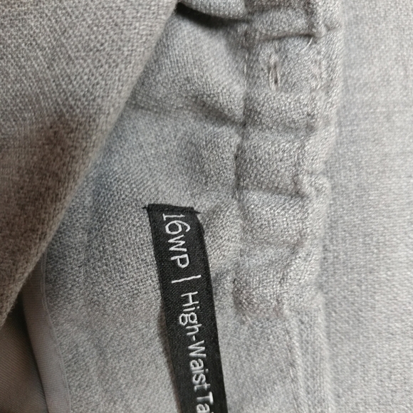 Talbots Grey High Waist Tailored Ankle Pant - Picture 5 of 12